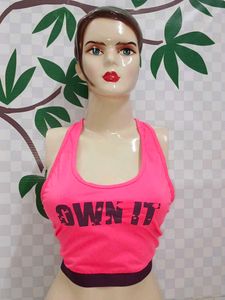 (400)Own It Pink Workout Tank
