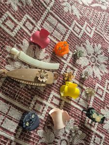 Assorted Hair Clips and Barrettes