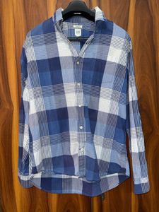 GAP Plaid Button-Up Shirt | Size(Medium)