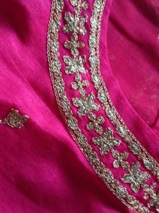 Embroidered Pink Blouse