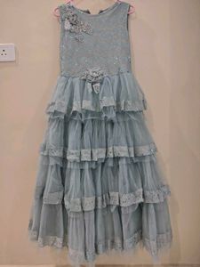 Cinderella Style Layered Party Gown