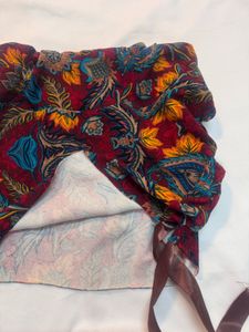 Paisley Print Skirt