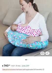 2 in 1 Feeding and Tummy time Pillow 🔥Priced