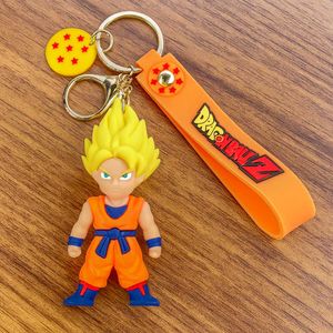 DBZ Goku Anime Keychain