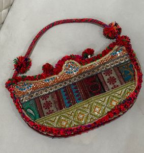 Bohemian Embroidered Tote Bag