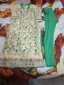 beautiful  mirror stylish partykurti lagging