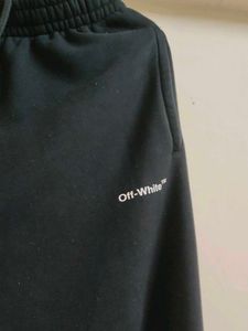 OFF-WHITE Black Sweatpants