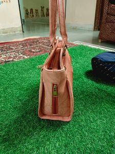 Stylish Coral Handbag