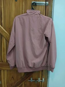 Dusty Rose Bomber Jacket
