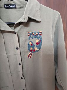 Olive Green Shirt