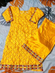 Vibrant Yellow Kurta Set