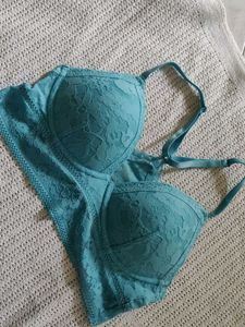 victoria's secret Blue Lace Bra