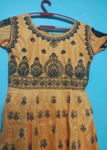 Orange Embellished Lehenga Choli