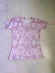 Pink Tie-Dye Tee