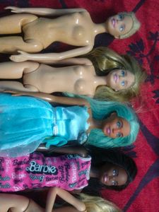 Lot of Barbie Dolls