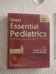Ghai Essential Pediatrics Tenth Edition
