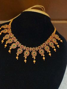 necklace with earrings