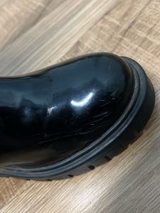 Black Patent Boots