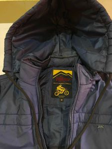 Men's Blue Padded Jacket