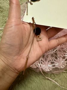 Dangling Heart Earrings