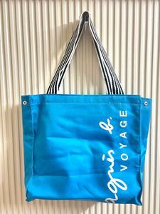 Agnes b. Voyage Blue Tote Bag