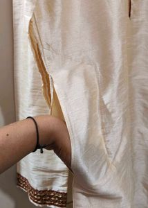 Elegant Cream Kurta