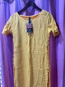 Double Layer Kurta With Tag