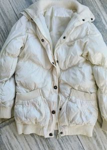 White Puffer Jacket