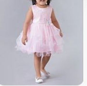 Babyhug Party Frock - Pink 3-4 years