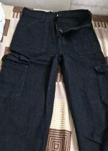 Black Cargo Pants