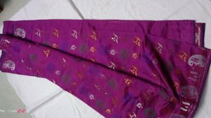 Purple Saree New