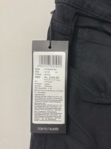 NEW—Wide leg black jeans