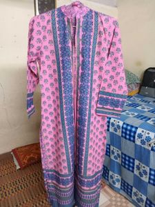 Beautiful Pink Printed Kurta