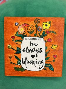 Hand Painted Canvas For Home Decor