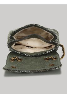 Guess Tweed Crossbody Bag