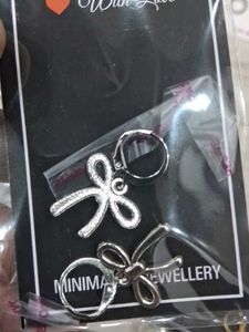 Cute Bow Dangle Earrings