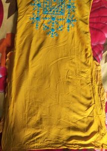 Yellow Kurti