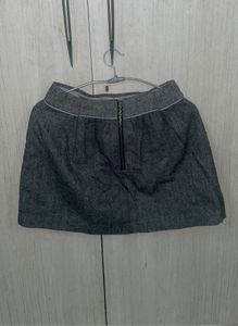 SHEIN Stylish Grey A-line Skirt