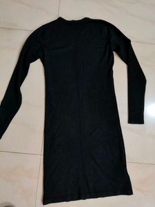 Classic Black Long Sleeve Dress
