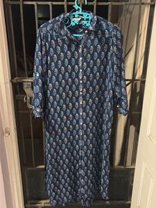 Floral Print Shirt Dress