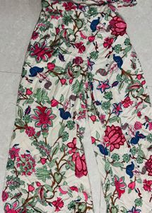 Bohemian Floral Print Co-ord Set