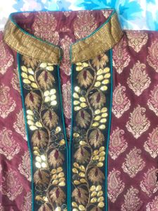 Chhabra 555 Embroidered Kurta and Churidar Se