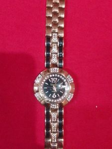 Golden Timiho Watch' For Women