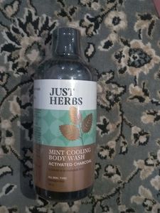 Just Herbs Mint Cooling Body Wash