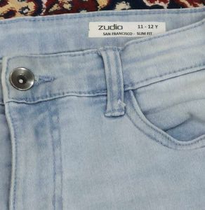Light Wash Denim Jeans