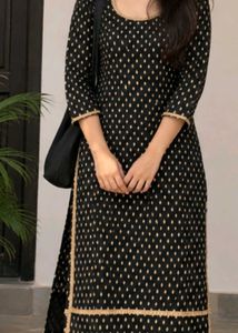 black kurta