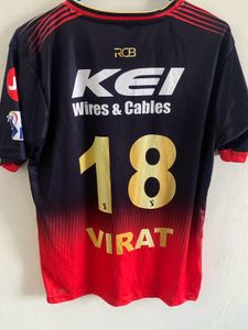 Puma Embroidered RCB #18 Virat Jersey 🫶