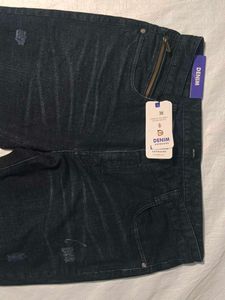 Stylish Dark Blue Denim Jeans