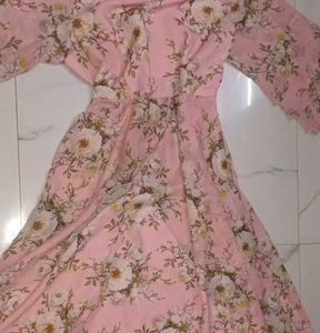 💗Soft Floral Pink Dress! Pinterest Style