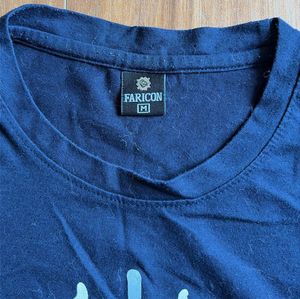 Men's Navy Graphic T-Shirt